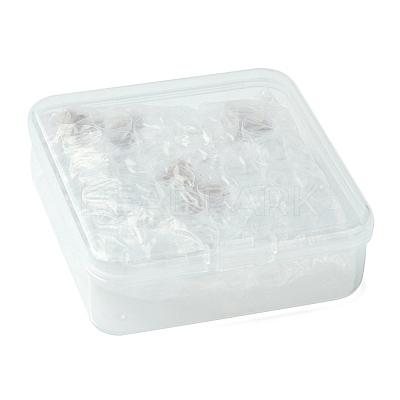 6Pcs Clear Mini High Borosilicate Glass Bottle Bead Containers AJEW-FS0001-09B-1