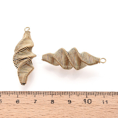 304 Stainless Steel Pendants STAS-T073-77G-1