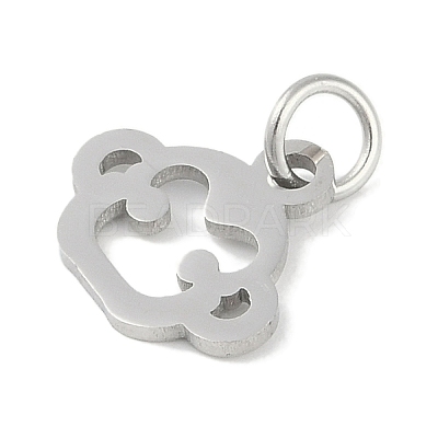 Non-Tarnish 304 Stainless Steel Pendants STAS-L279-001P-08-1