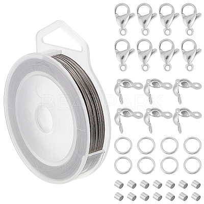 DIY Beading Jewelry Making Finding Kit DIY-BC0012-55B-1