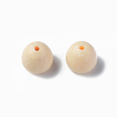 Opaque Acrylic Beads MACR-S373-10A-A15-1