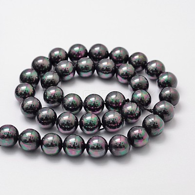 Shell Pearl Bead Strands X-BSHE-L025-05-10mm-1