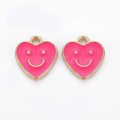 Alloy Enamel Charms X1-ENAM-T016-12-RS-1