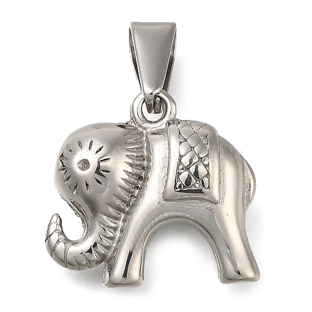 304 Stainless Steel Pendants STAS-Z113-17P-1