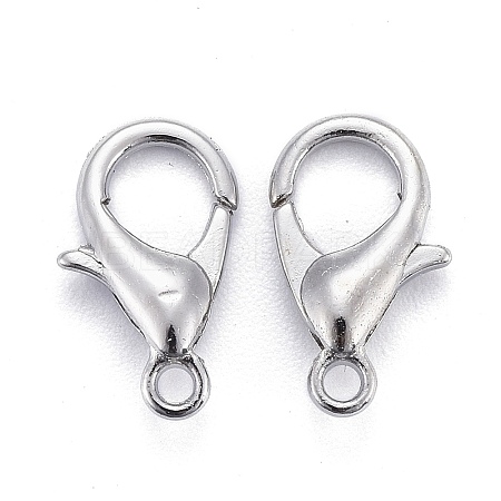 Zinc Alloy Lobster Claw Clasps LS-X-E102-1