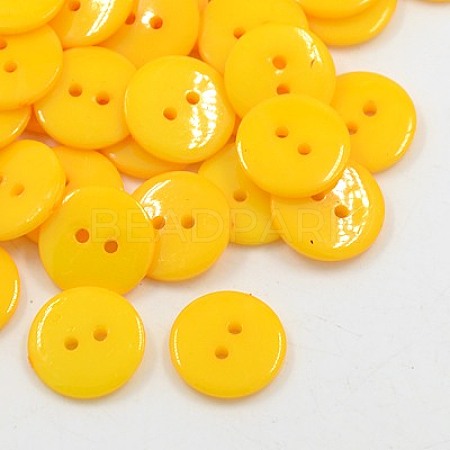 Acrylic Sewing Buttons BUTT-E084-C-10-1