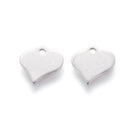 201 Stainless Steel Charms STAS-L232-012P-1
