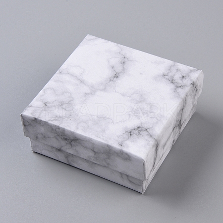 Cardboard Jewelry Boxes CBOX-WH0003-08C-1