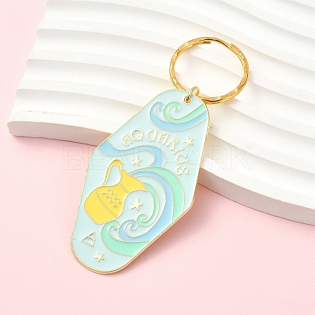 Alloy Enamel Keychains KEYC-YW00224-11-1