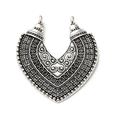 Tibetan Style Alloy Pendants PALLOY-F300-06AS-1