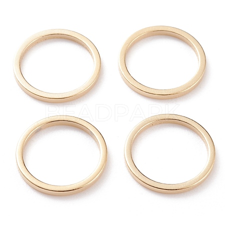 Brass Linking Rings KK-Y003-03E-G-1