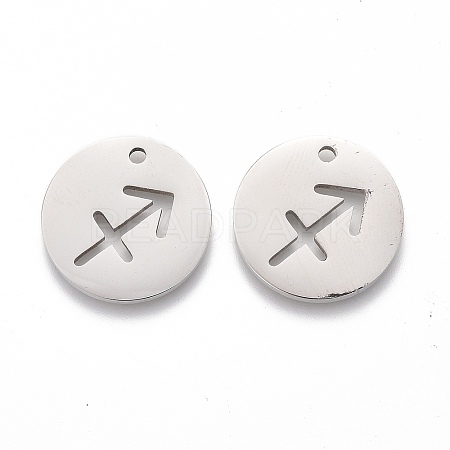 Tarnish Resistant 201 Stainless Steel Pendants LS-STAS-Z001-B-12P-1