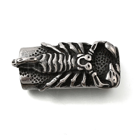 304 Stainless Steel Slide Charms STAS-F356-15AS-03-1