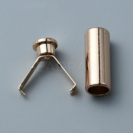 Alloy Shoelace Protector Tips FIND-WH0032-46KCG-1