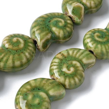 Ocean Series Handmade Porcelain Beads PORC-R002-03F-1