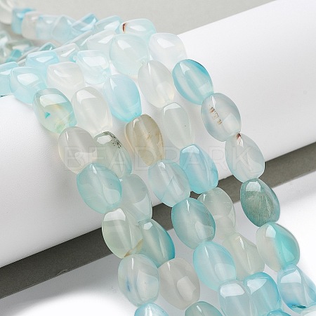 Natural Agate Beads Strands G-G172-01I-1