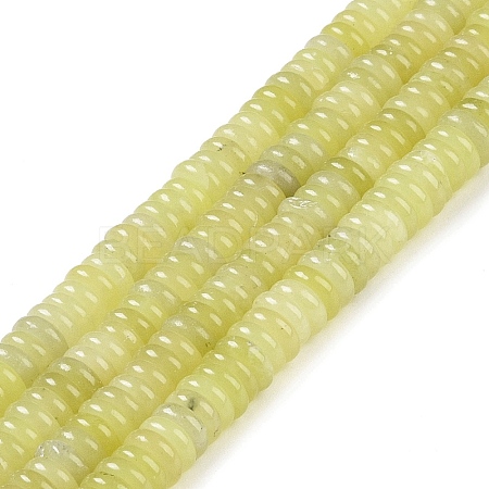 Natural Lemon Jade Beads Strands G-Q159-B11-01-1
