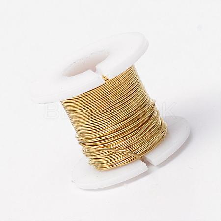 Round Copper Jewelry Wire CWIR-R002-0.3mm-09-1