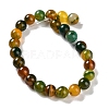 Natural Striped Agate/Banded Agate Beads Strands G-Z060-A01-B18-3