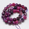 Natural Agate Round Beads Strand G-L084-10mm-60-3