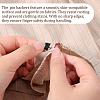 60Pcs Rubber Pin Backs FIND-YW0011-59-7