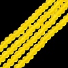 Transparent Glass Beads Strands EGLA-A034-T10mm-MD17-2