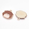 Alloy Enamel Pendants ENAM-T022-02A-02-2