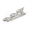 Alloy Alligator Hair Clips AJEW-A061-01E-P-2