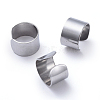 Tarnish Resistant Unisex 304 Stainless Steel Cuff Earrings EJEW-P135-03A-1