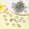 Tarnish Resistant 304 Stainless Steel Open Jump Rings STAS-E066-11-8mm-5