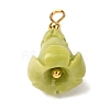 Dyed Synthetic Coral Pendants GG-CBAC295-02G-01-1