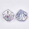 Transparent Acrylic Pendants X-TACR-T007-08-3