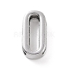 Alloy Letter Slide Charms FIND-A023-17O-1