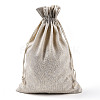 Cotton Cloth Packing Pouches Drawstring Bags ABAG-R011-20X30-01-3