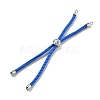 Twisted Nylon Cord Silder Bracelets DIY-B066-03P-11-1