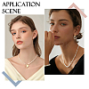1 Strand Natural Keshi Pearl Cultured Freshwater Pearl Beads Strands PEAR-HS0001-26B-6