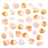 120Pcs 6 Styles Spray Painted Glass Pendants GLAA-FS0002-20-2