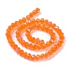 Electroplate Glass Beads Strands EGLA-A034-T8mm-L07-2