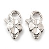 Brass Lobster Claw Clasps KK-R216-18A-P-1