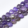 Natural Amethyst Beads Strands X-G-S357-E01-20-1