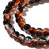 Crackle Glass Beads Strands CCG-C002-6mm-02-3