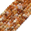 Natural Fire Opal Beads Strands G-G106-C03-02-1