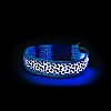 Adjustable Polyester LED Dog Collar MP-H001-A12-6