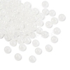 Imitation Jade Glass Seed Beads SEED-Q038-01C-1