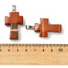 Natural Red Jasper Pendants GG-K002-11F-3
