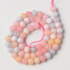 Natural Quartz Beads Strands G-T129-10-6mm-2