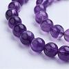 Natural Amethyst Bead Strands G-F422-02-8mm-3