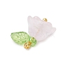 Glass Charms PALLOY-MZ00838-04-4