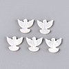 Natural White Shell Carved Pendants SHEL-Q028-07-1