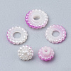 Imitation Pearl Acrylic Beads OACR-T004-10mm-12-3